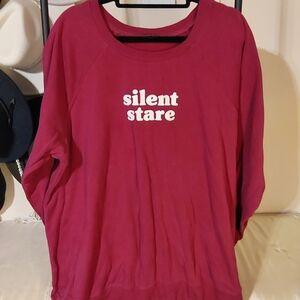 Torrid Red Sweatshirt Size 2